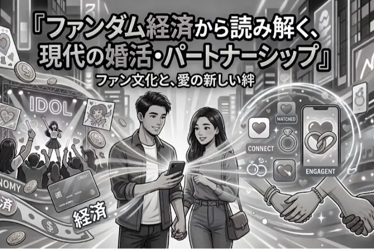ファンダム経済から読み解く、現代の婚活・パートナーシップ