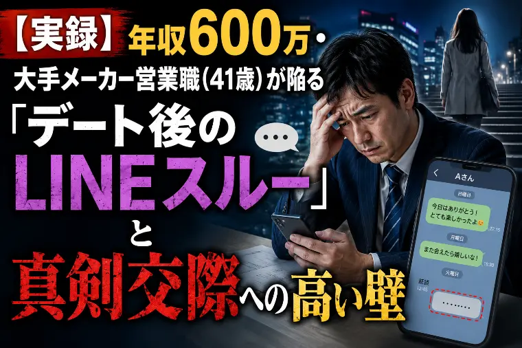 【実録】41歳営業職が真剣交際へ進めた理由