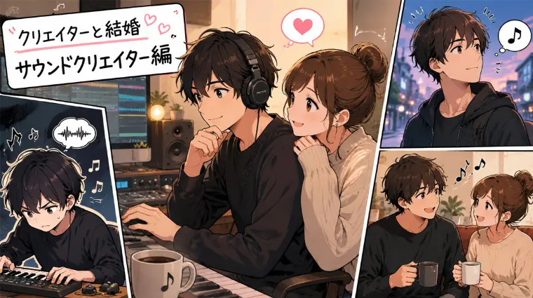 クリエイターと結婚「サウンドクリエイター編」