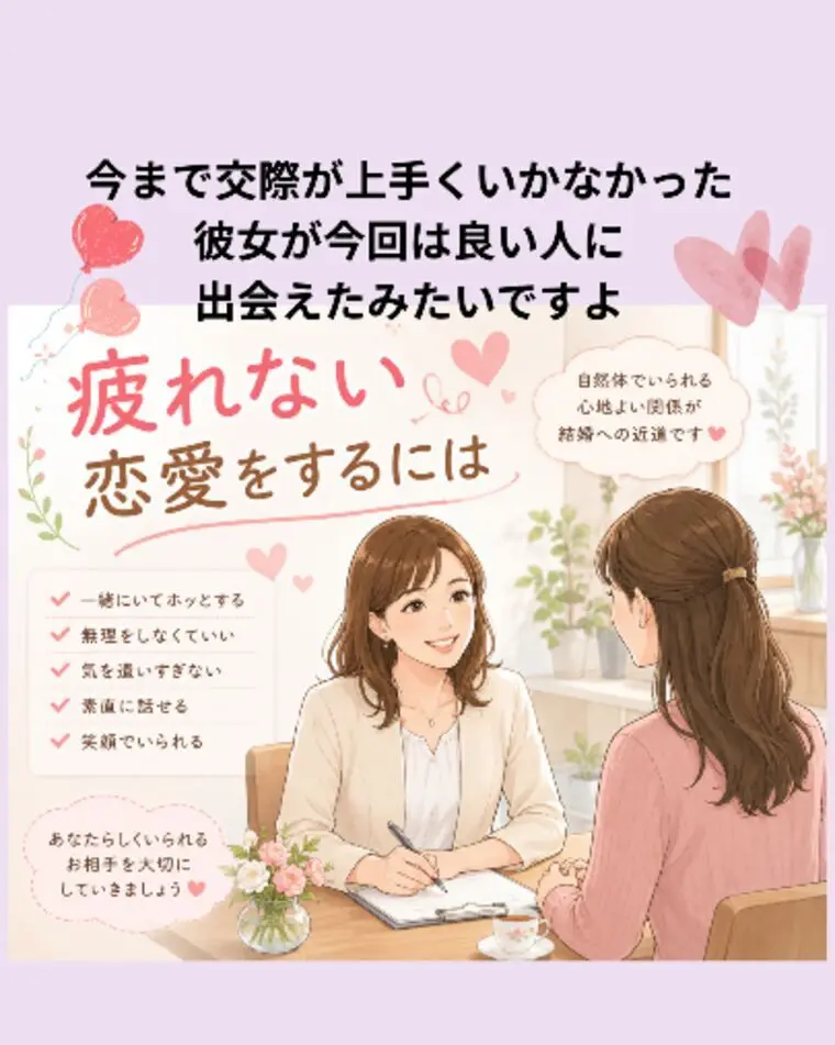 貴方は一人ではない、やっと出会えた恋！かも