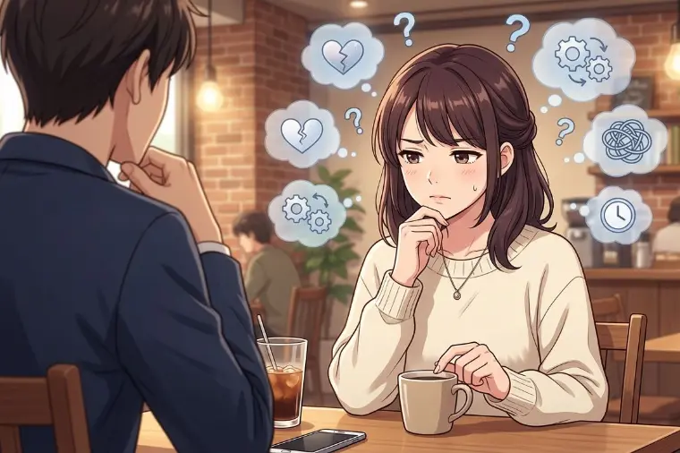 婚活女性が男性との交際を迷っている時に出る仕草や言動！