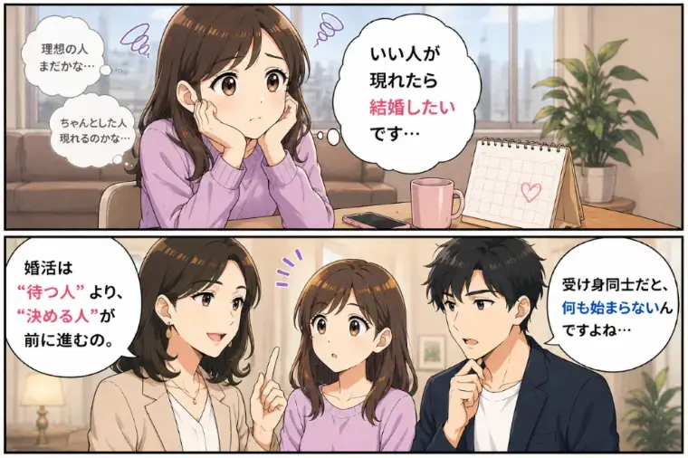 Kotopuro（寿プロデュース）「【辛口婚活】💛“会える男”と“結婚向きの男”は違う」- 4