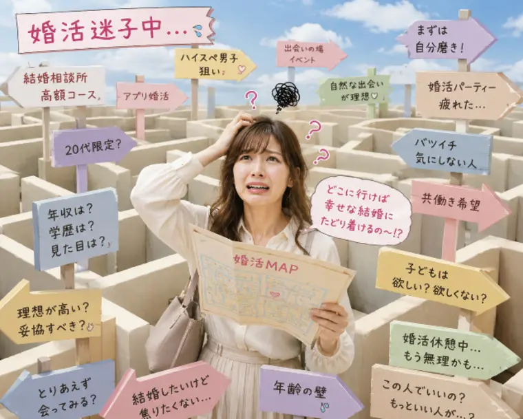 婚活迷子に捧ぐ！マッチングアプリから抜け出す方法