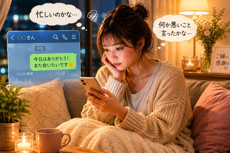 既読無視＝脈なし？ 婚活LINEで悩んだ時に思うこと