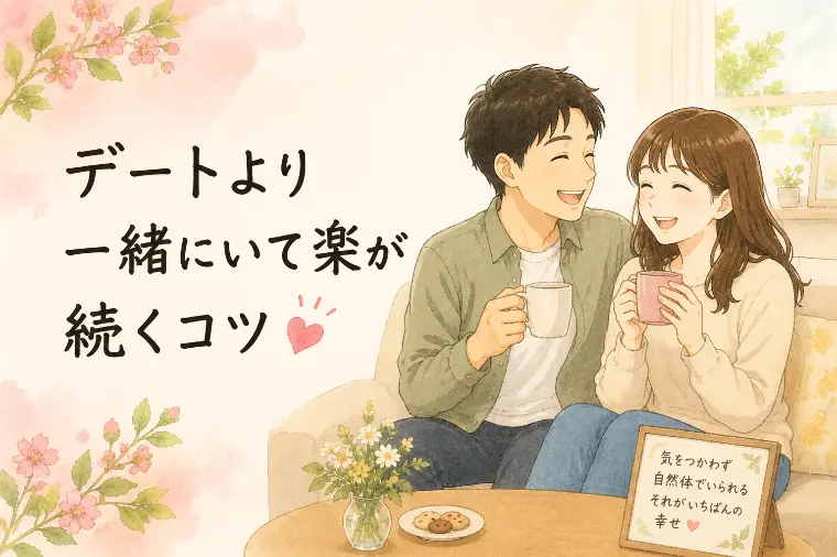 婚活川柳【第93回】デートより 一緒にいて楽 が続くコツ