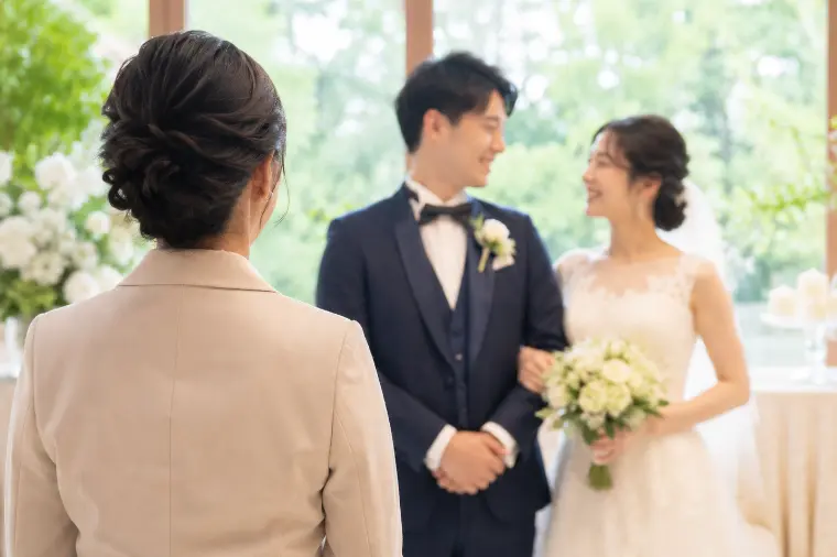 仲人として、結婚式に参列させていただきました！