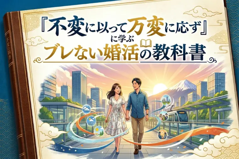 『不変に以って万変に応ず』に学ぶ、ブレない婚活の教科書