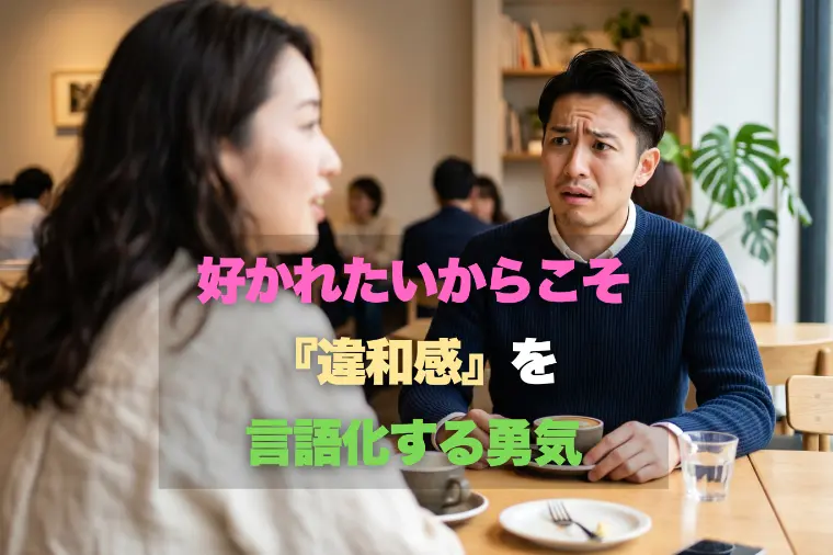 好かれたいからこそ、違和感を言語化する勇気