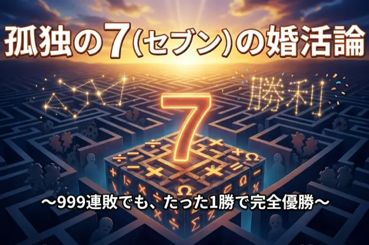 孤独の7の婚活論～999連敗でも、たった1勝で完全勝利～