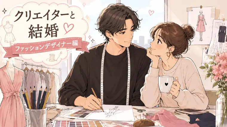 クリエイターと結婚「ファッションデザイナー編」