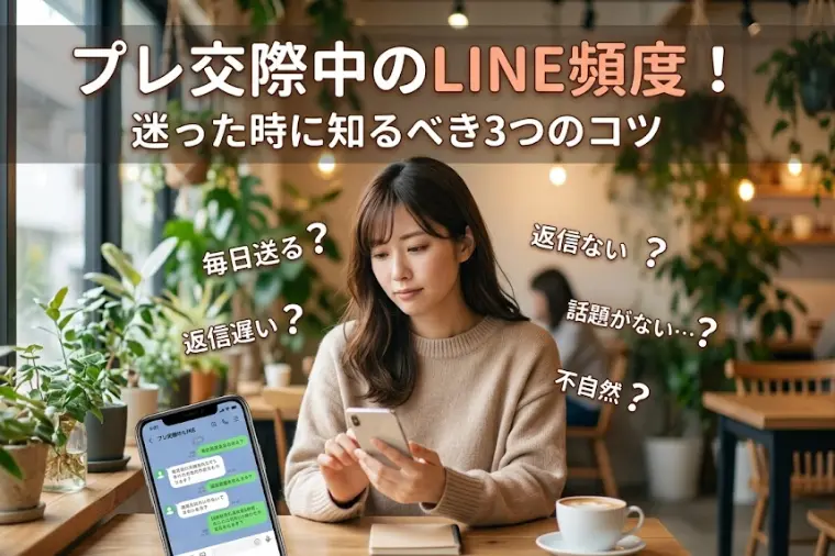 プレ交際中のLINE頻度！迷った時に知るべき3つのコツ