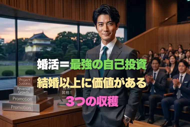 婚活は「最強の自己投資」結婚以上に価値がある3つの収穫