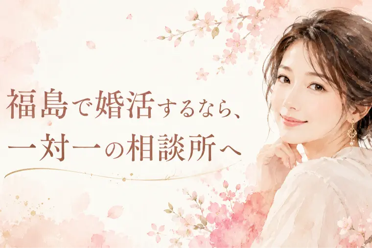 福島で婚活するなら、一対一の相談所へ