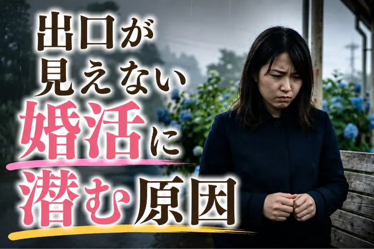出口が見えない婚活に潜む原因