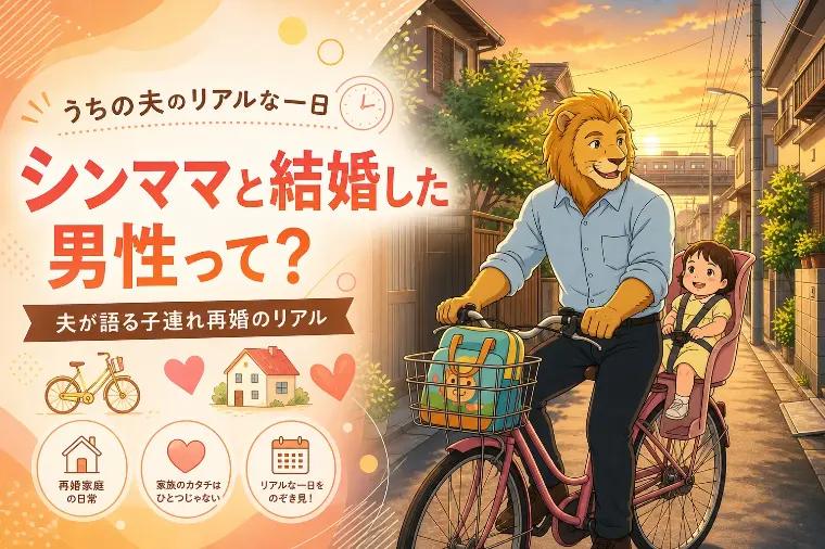 シンママと結婚した男性ってどんな人？