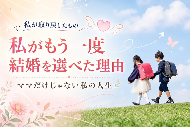 私がもう一度結婚を選べた理由