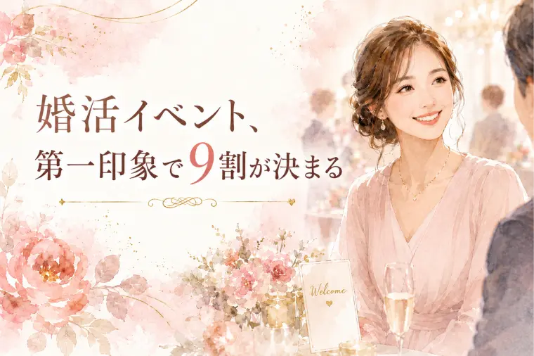 婚活イベント、第一印象で9割が決まる
