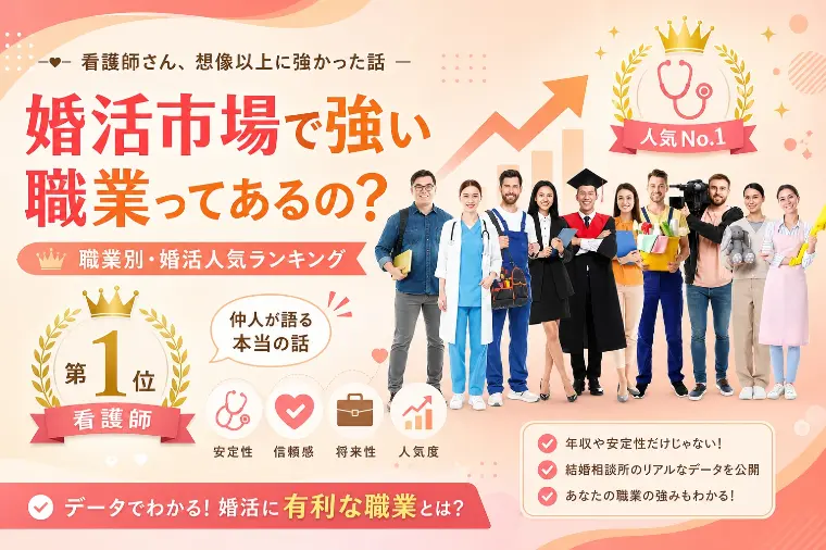婚活市場で強い職業ってあるの？