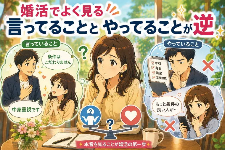 「こだわらない」と言いながら全員断る男性｜婚活あるある