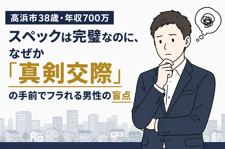 【高浜】38歳年収700万男性が仮交際でフラれる盲点