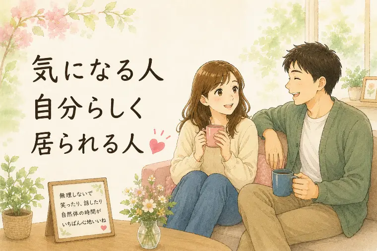 婚活川柳【第95回】気になる人 自分らしく 居られる人