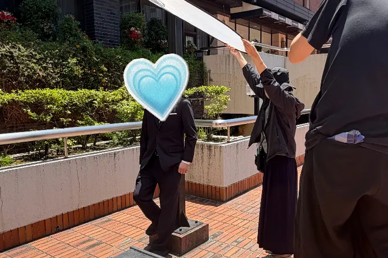 絶好の撮影日和！プロフィール写真撮影同行