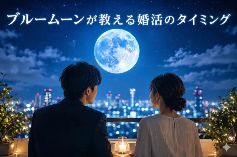 ブルームーンが教える婚活のタイミング