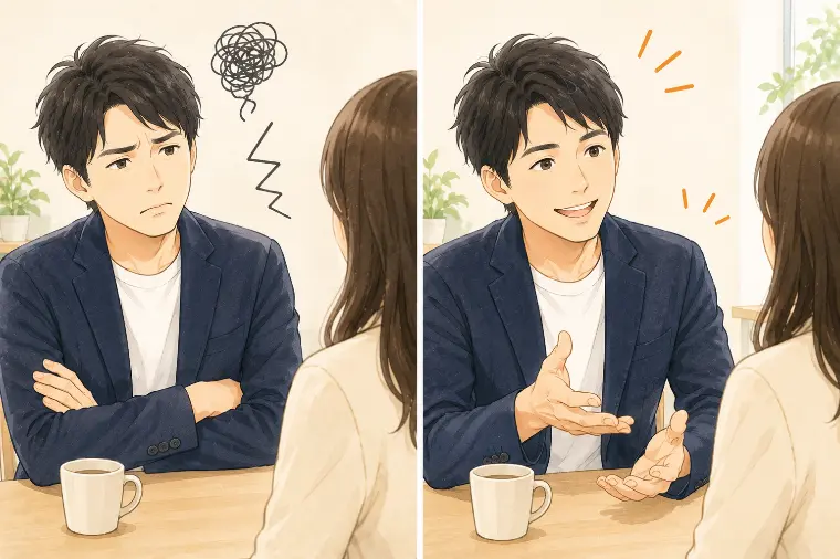 奪う会話と同意の会話