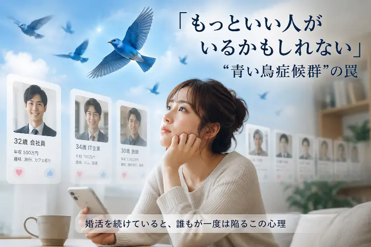 【もっといい人がいるかもしれない】“青い鳥症候群”の罠