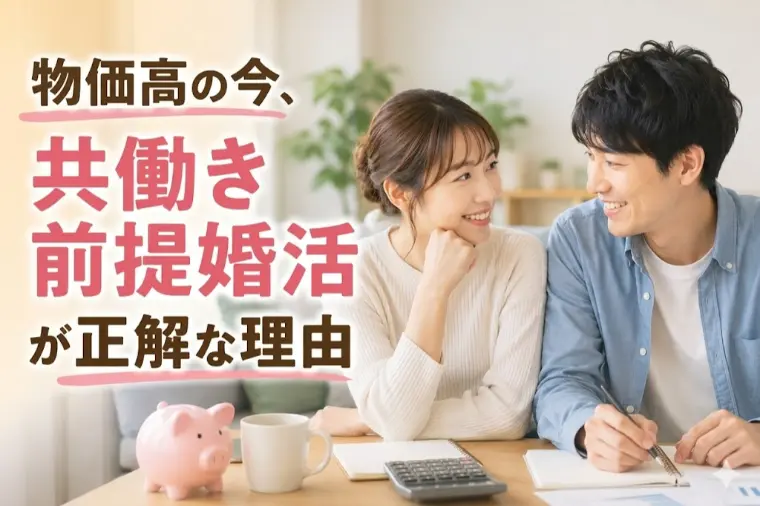 物価高の今、「共働き前提婚活」が正解な理由