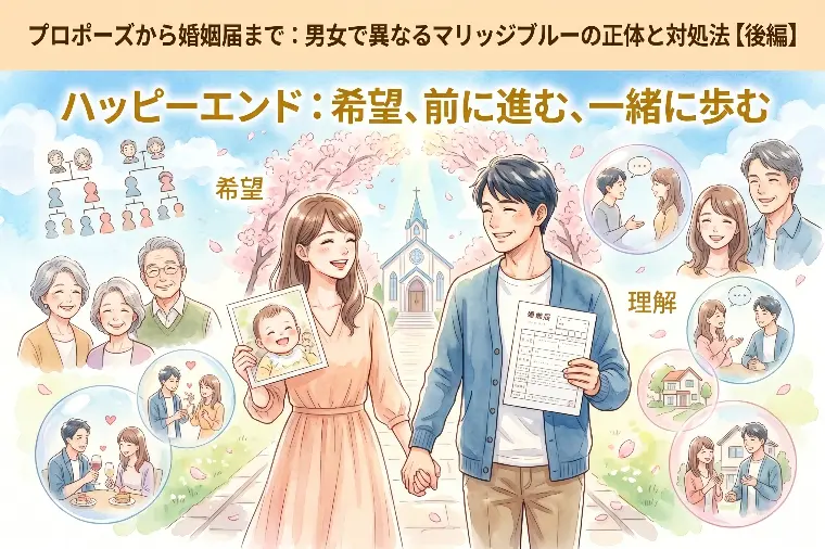男女で異なるマリッジブルーの正体と対処法【後編】