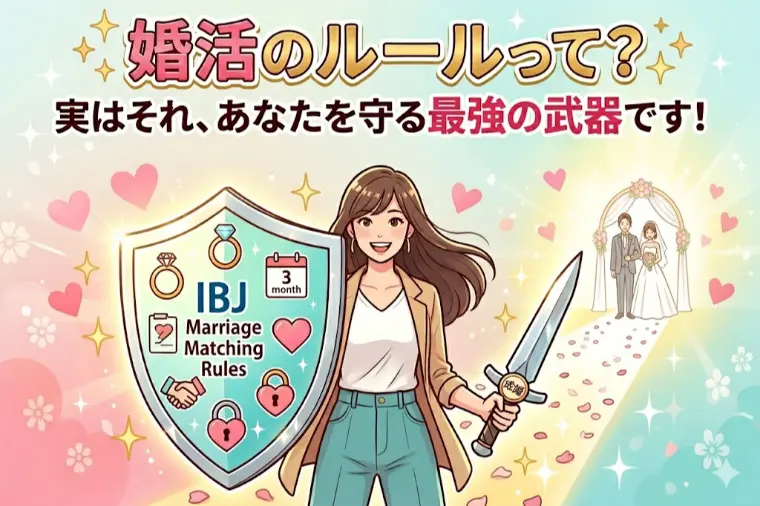 婚活のルールって？実はそれ、あなたを守る最強の武器です！