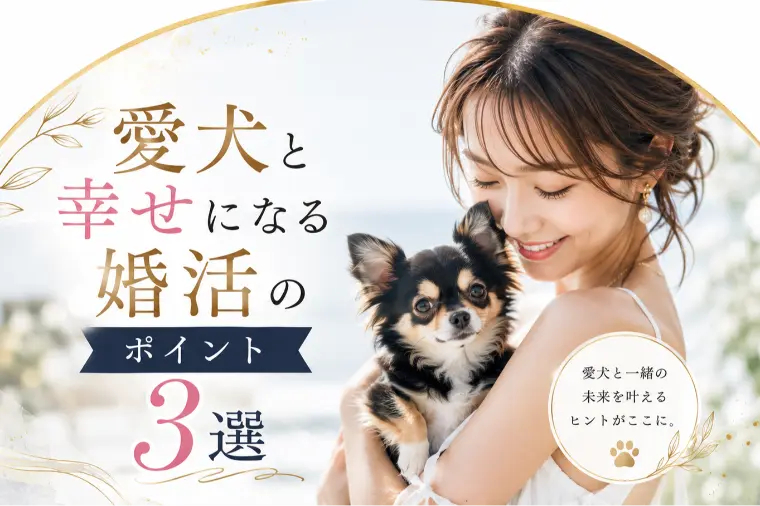 愛犬と幸せになる婚活のポイント3選