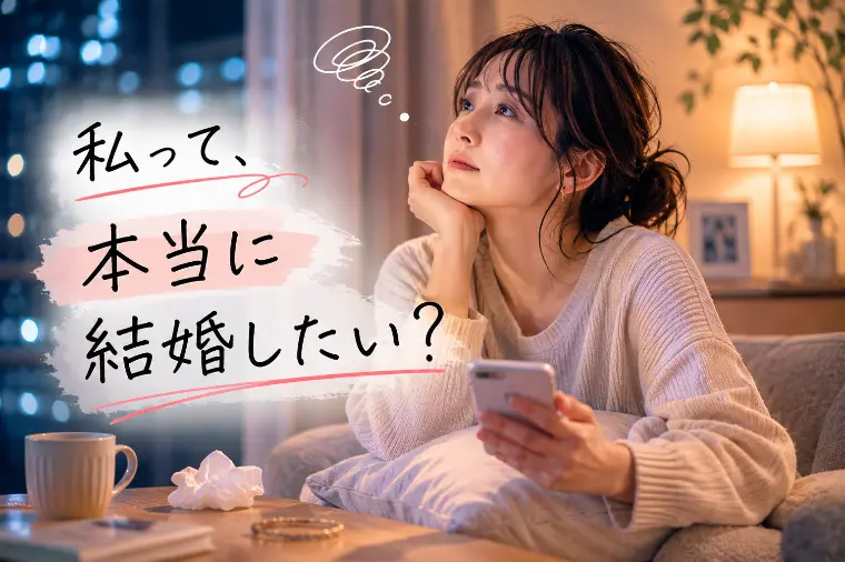 「結婚したいか分からない」30代・40代女性の本音