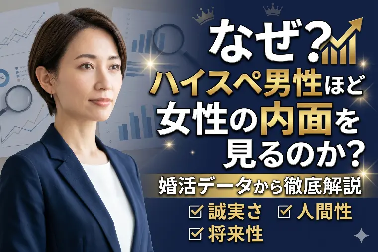 なぜハイスペ男性ほど女性の内面を見るのか？