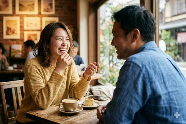女性を笑顔にする会話術　面白さより安心感が好印象を生む訳