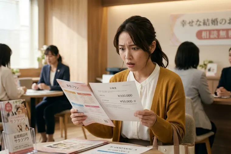 結婚相談所が高い理由をお話しします。