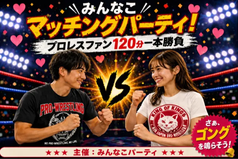 6/20みんなこマッチングパーティ（プロレスファン編）