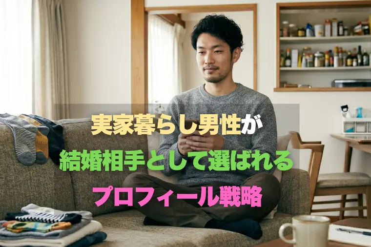実家暮らし男性必見！選ばれるプロフィール戦略