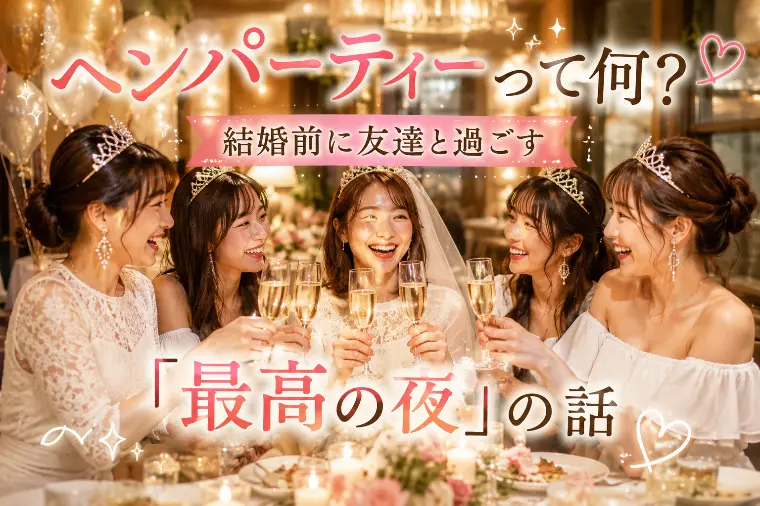 幸せな未来の先取り。結婚前に女友達と過ごす「最高の夜」