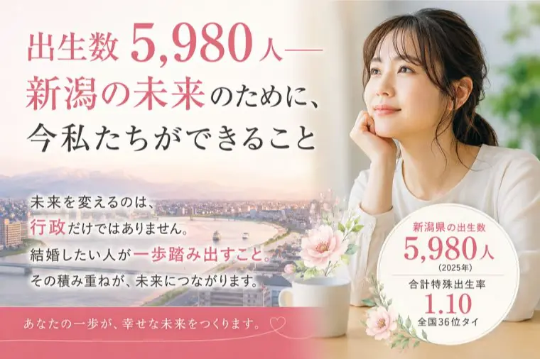 「出生数5980人――出会えない新潟の現実」
