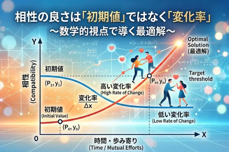 相性の良さは初期値ではなく変化率～数学的視点で導く最適解