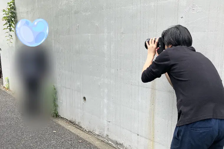 30代男性の婚活写真撮影に同行