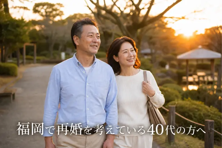福岡で再婚を考えている40代の方へ