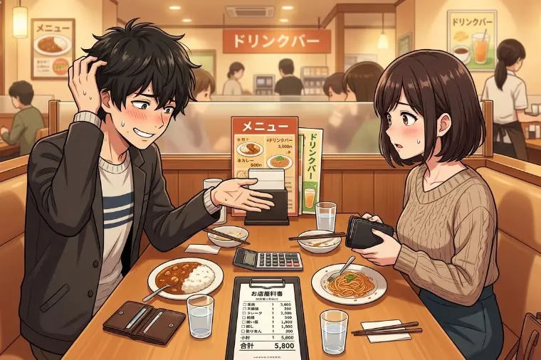 婚活男性がデートの食事代を上手に女性に負担してもらう方法
