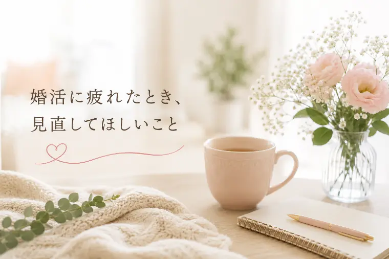 婚活に疲れたと感じたとき、見直してほしいこと☕️