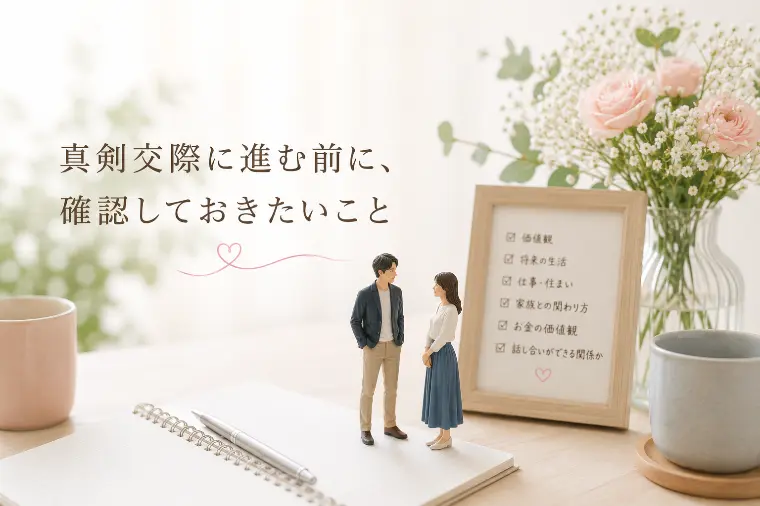 真剣交際に進む前に、確認しておきたいこと🌿