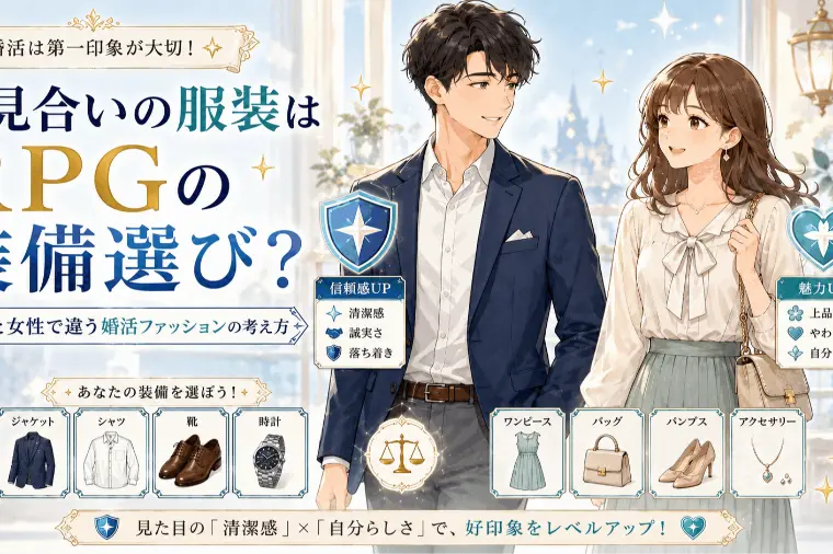 服装はRPG装備？男女で違う札幌の婚活ファッション