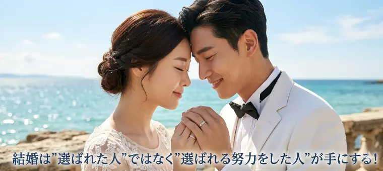 こんな男性はすぐに成婚します❤