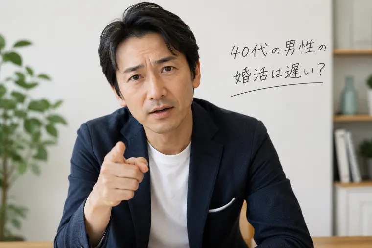 ４０代男性の婚活は遅い？～実際の成婚事例を公開～